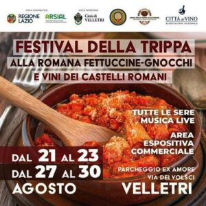 Torna a Velletri il Festival della trippa alla romana