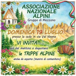 Trippe alpine a Mezzano