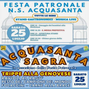 Serata di trippa alla Festa patronale
