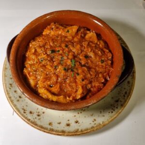 Prima sul pane e poi nel coccio
